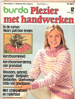 Burda Plezier met handwerken 1977 Nr.12 December